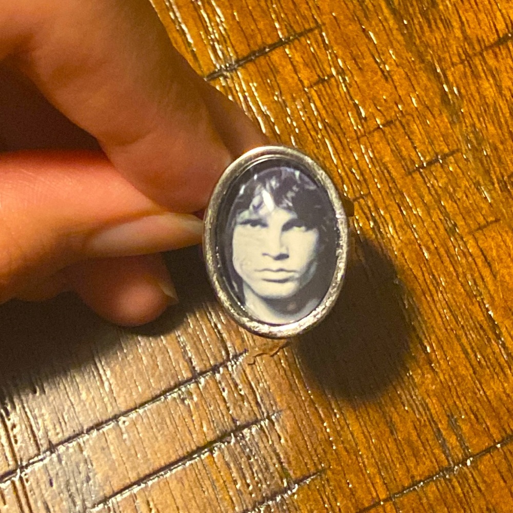 Jim Morrison Ring 100% Stainless Steel!